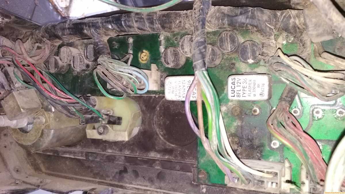 jcb 214 fuse box diagram