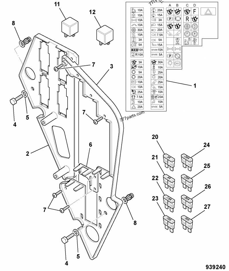 jcb 510 56 fuse box diagram