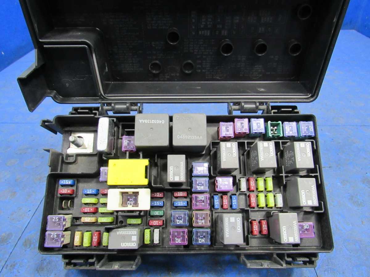 jeep liberty fuse panel diagram