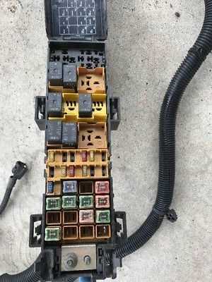 jeep tj interior fuse box diagram