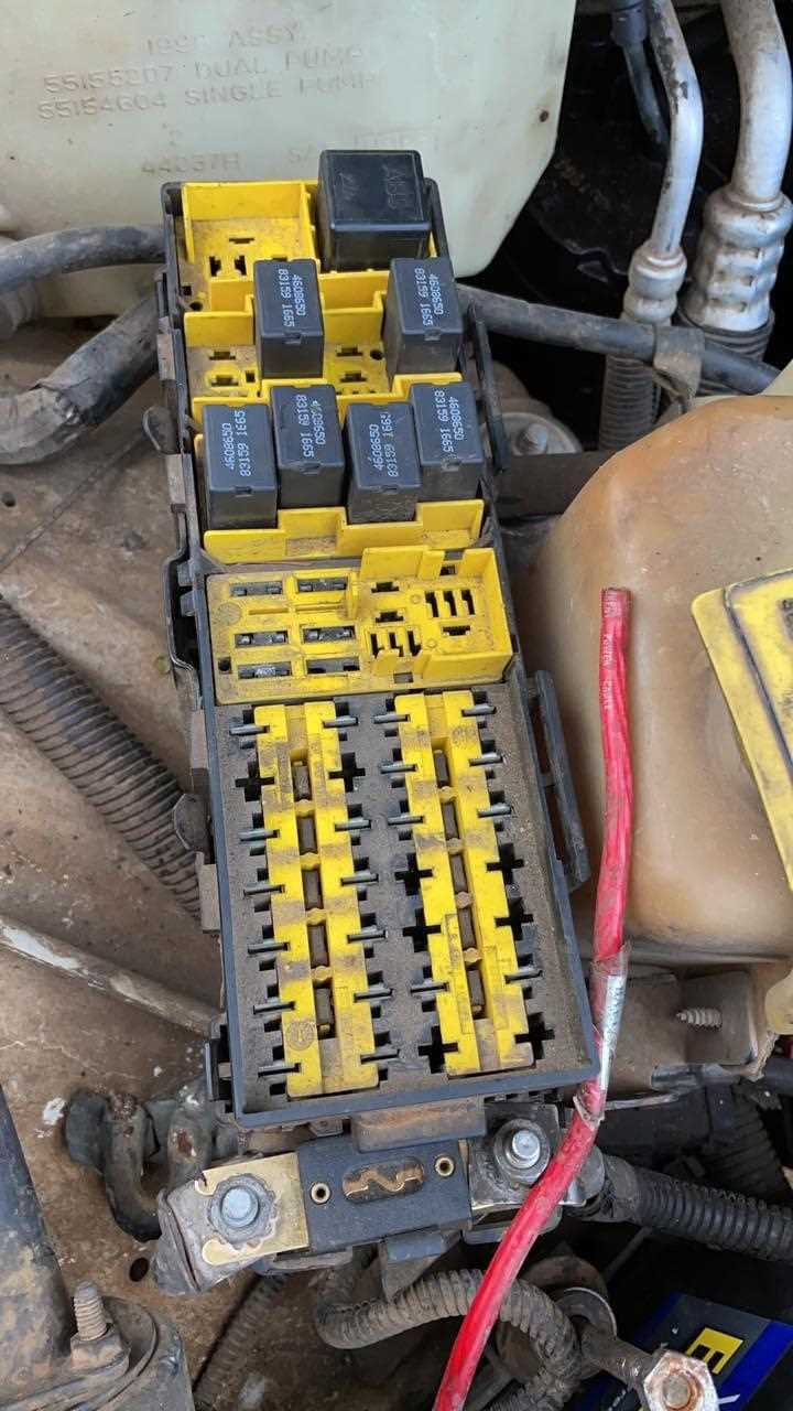 jeep zj fuse box diagram