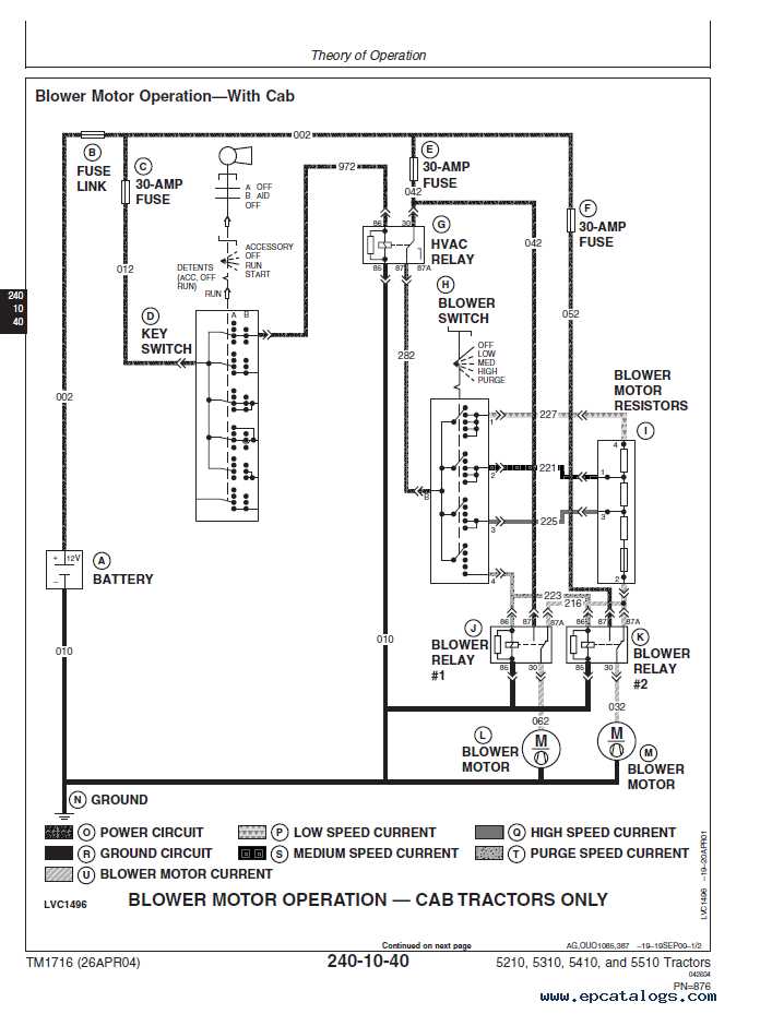 john deere 5310 fuse box diagram