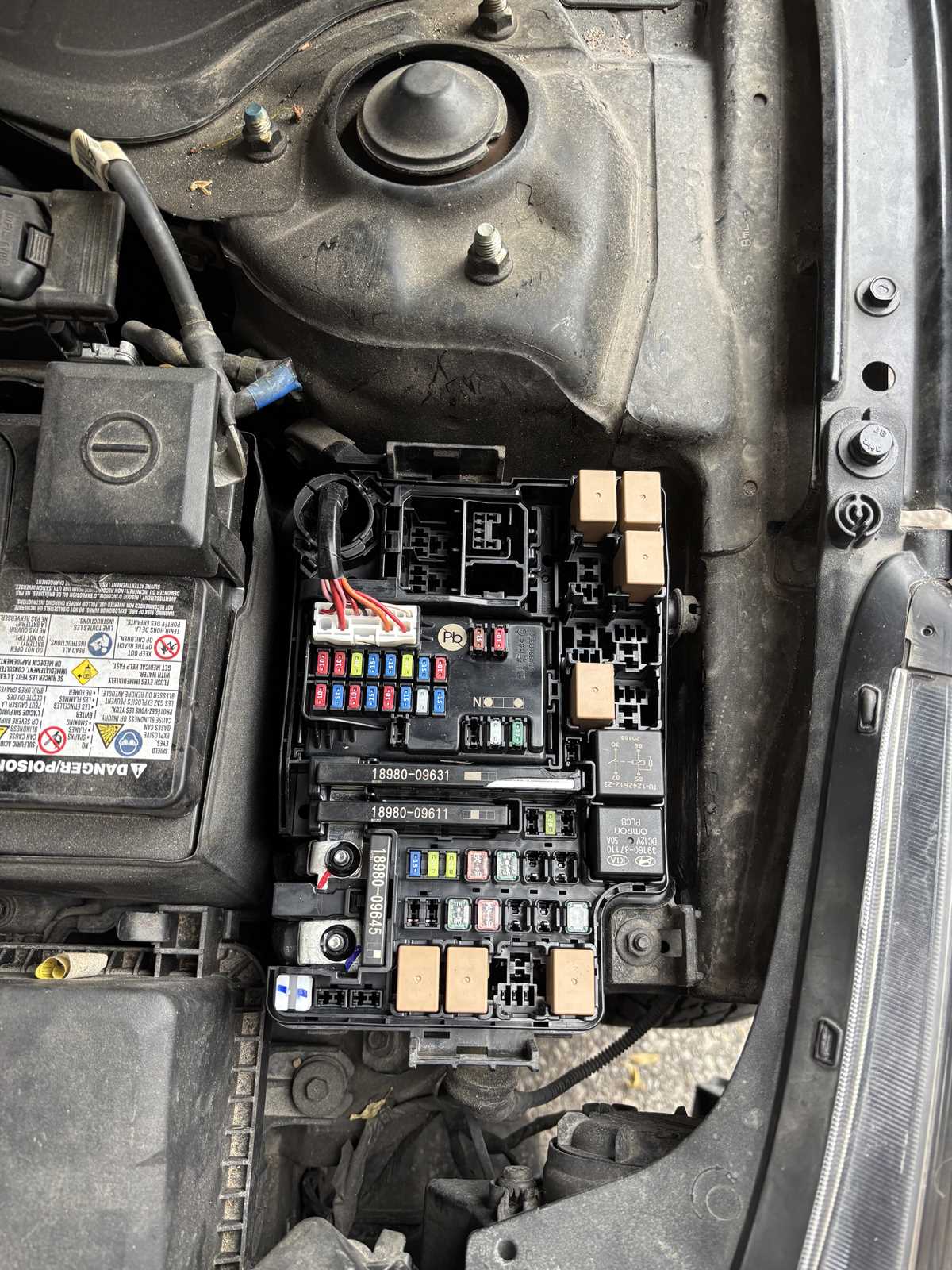 kia forte 2013 fuse box diagram