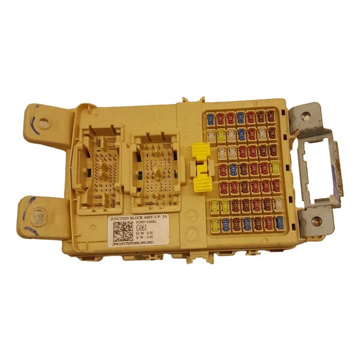 kia picanto fuse box diagram