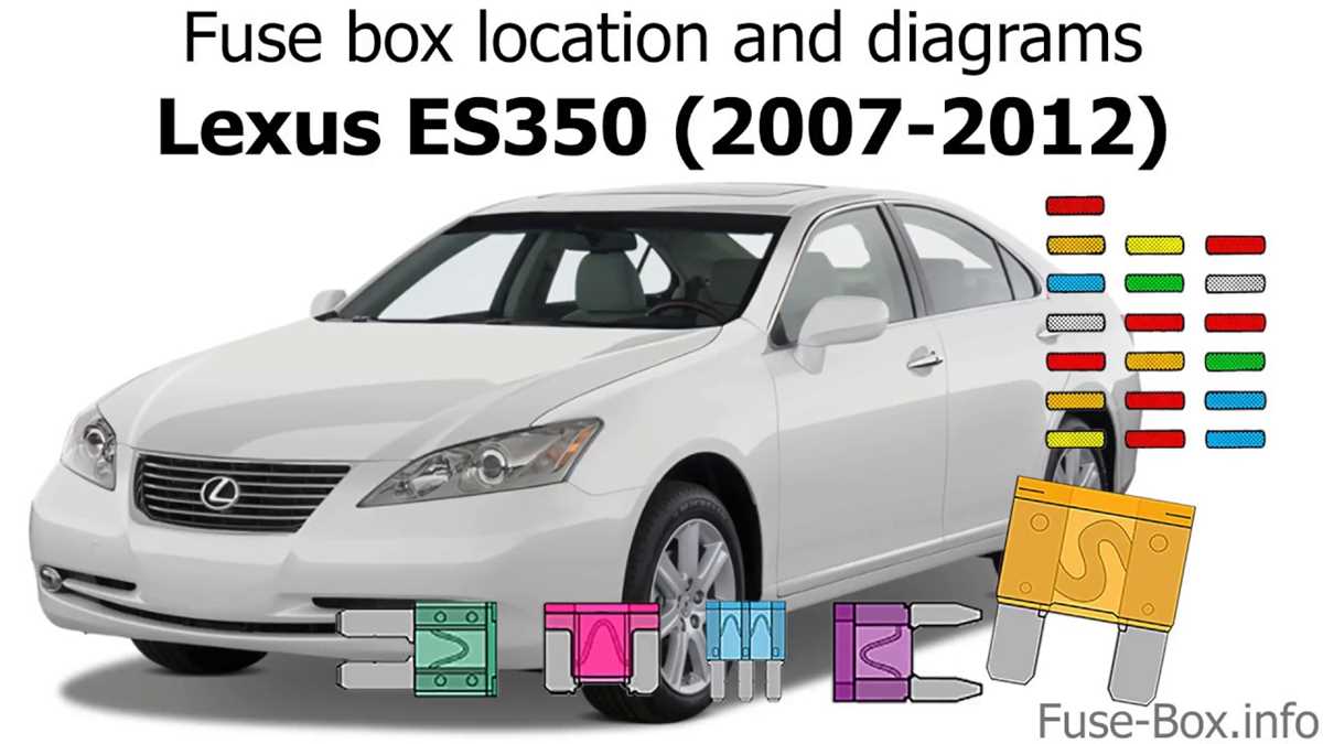 lexus es 350 fuse box diagram