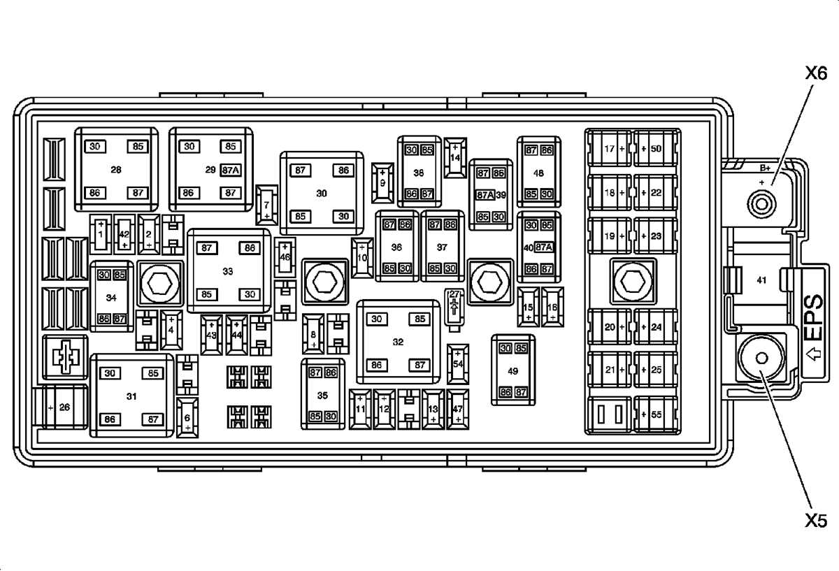 location 2009 chevy malibu fuse box diagram