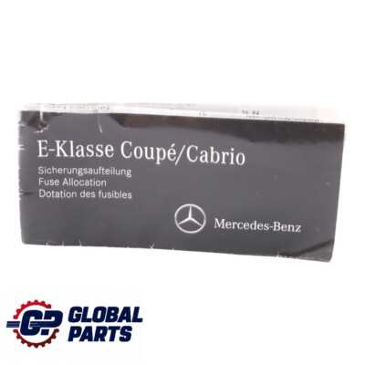 mercedes a class w169 fuse box diagram