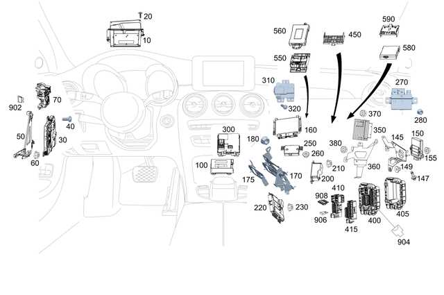 mercedes cla fuse box diagram