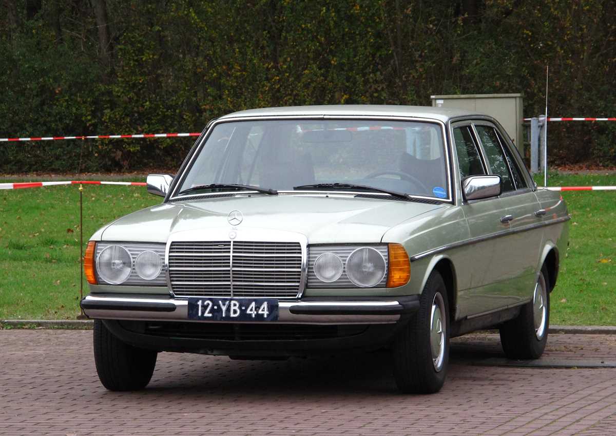 mercedes w123 fuse box diagram