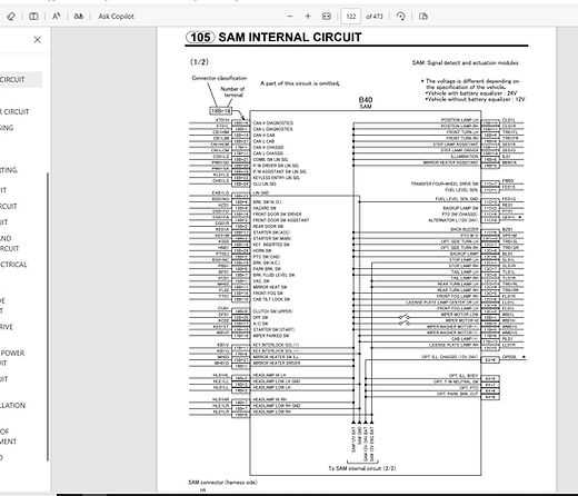 mitsubishi fuso wiring diagram