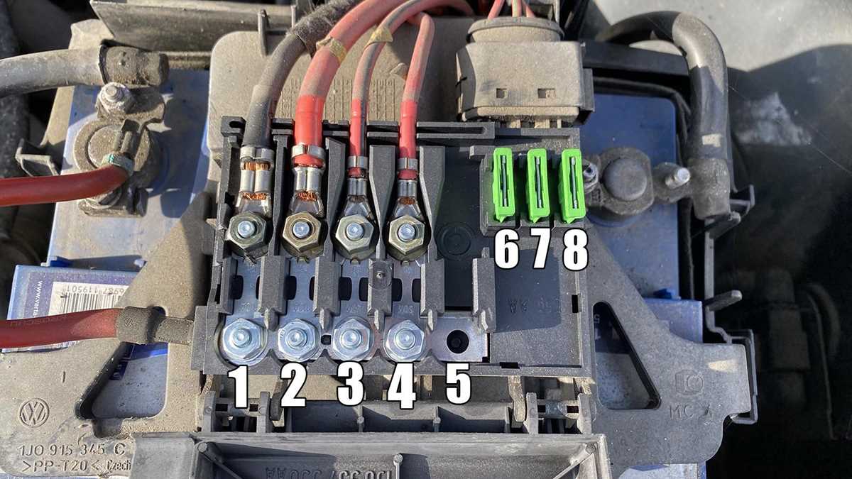 mk4 golf fuse diagram
