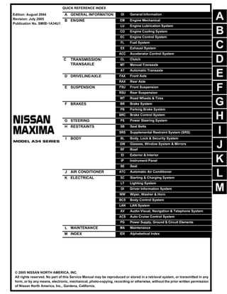 nissan maxima fuse box diagram