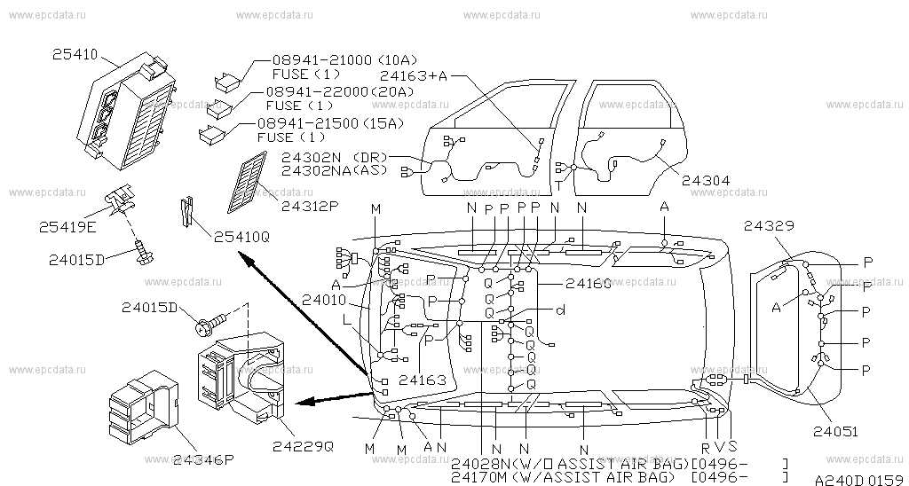 nissan primera p10 fuse box diagram