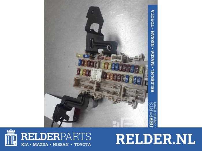 nissan qashqai 2016 fuse box diagram