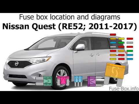 nissan quest fuse diagram