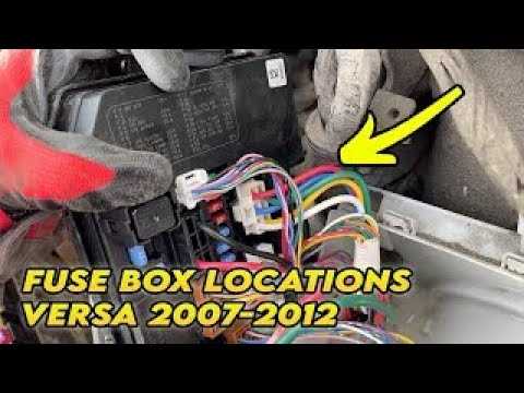 nissan tiida fuse box diagram