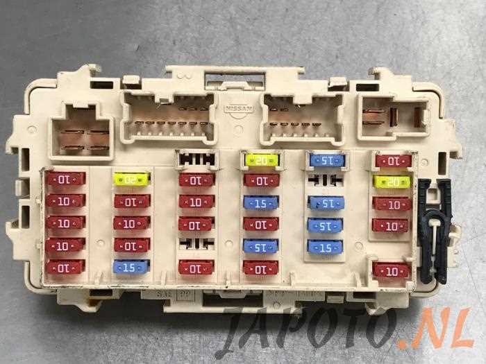 nissan x trail fuse box diagram