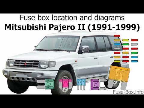 pajero sport fuse box diagram
