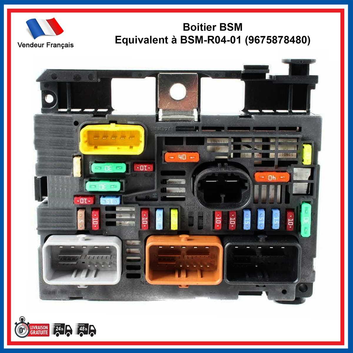 peugeot 307 fuse box diagram