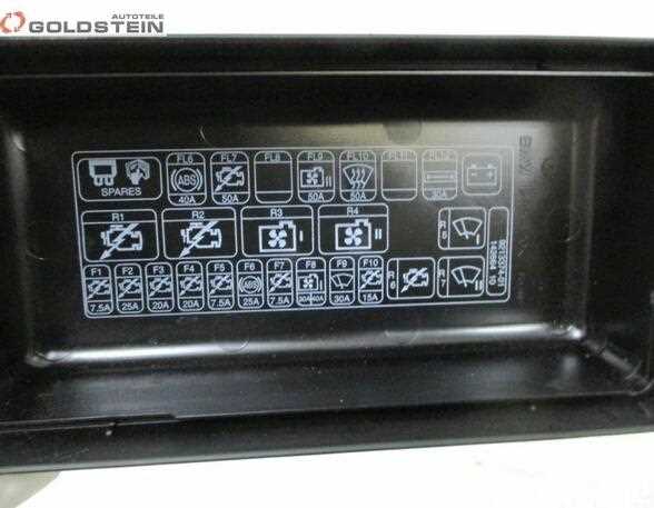 r56 fuse box diagram