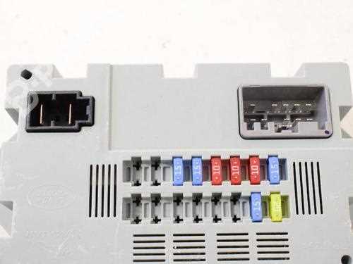 range rover velar fuse box diagram