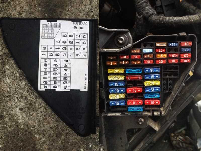 relay 1997 vw jetta fuse box diagram