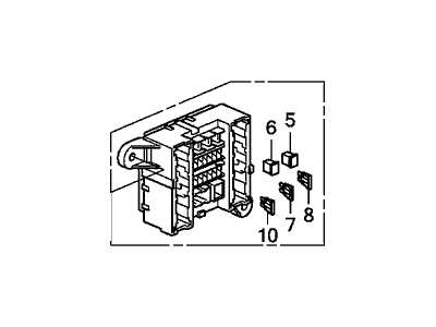 relay 2006 honda odyssey fuse box diagram
