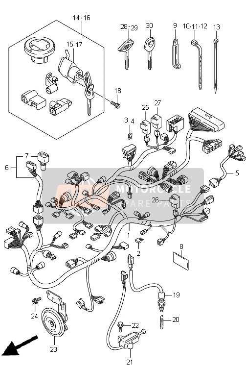 suzuki intruder 1500 fuse box diagram