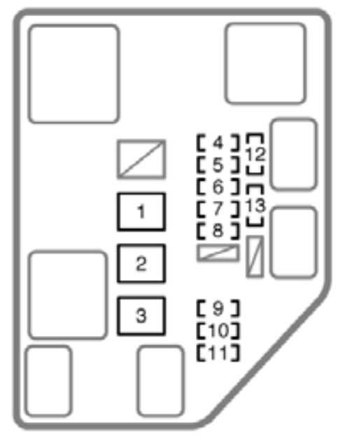 toyota bb fuse box diagram