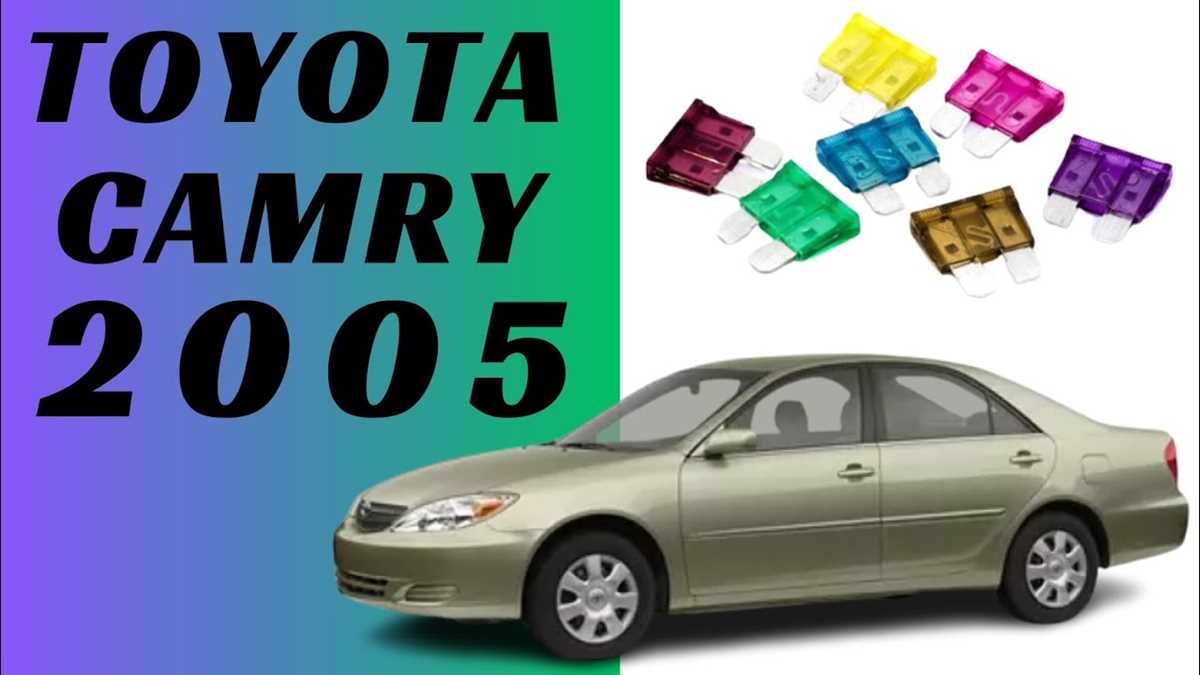 toyota camry 2002 fuse box diagram