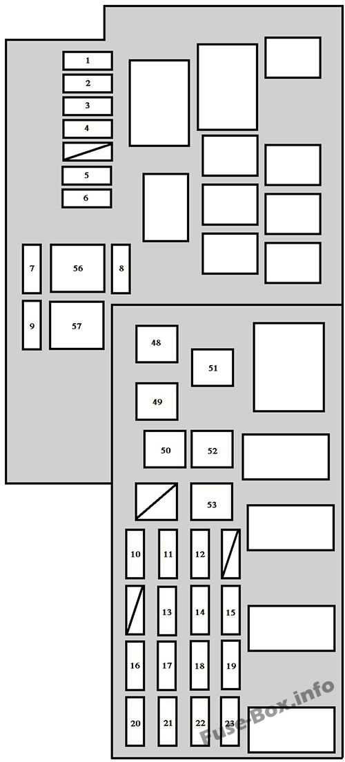 toyota camry 2006 fuse box diagram