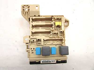 toyota camry 2007 fuse box diagram