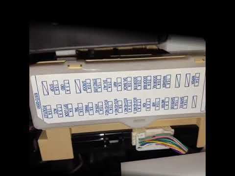 toyota corolla 2017 fuse box diagram