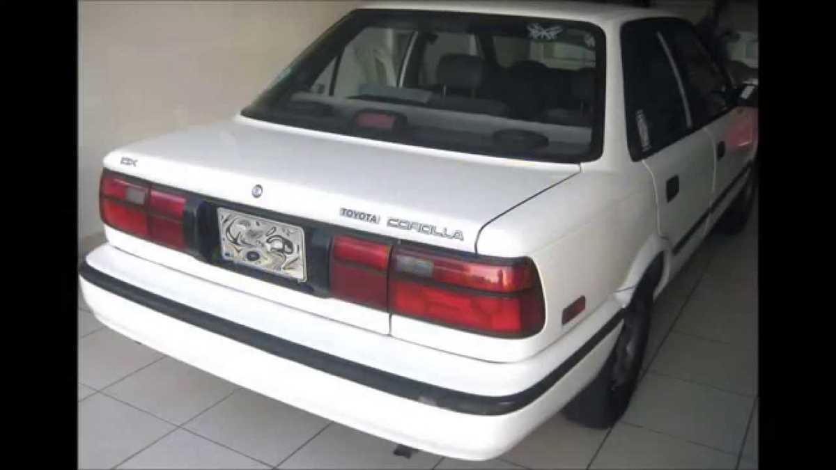 toyota corolla ae92 fuse box diagram