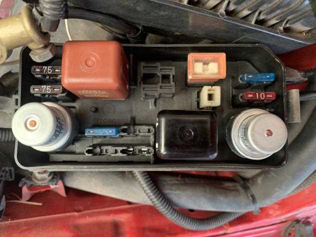 toyota corolla ae92 fuse box diagram
