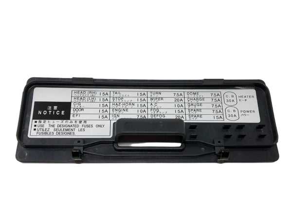 toyota land cruiser fuse box diagram