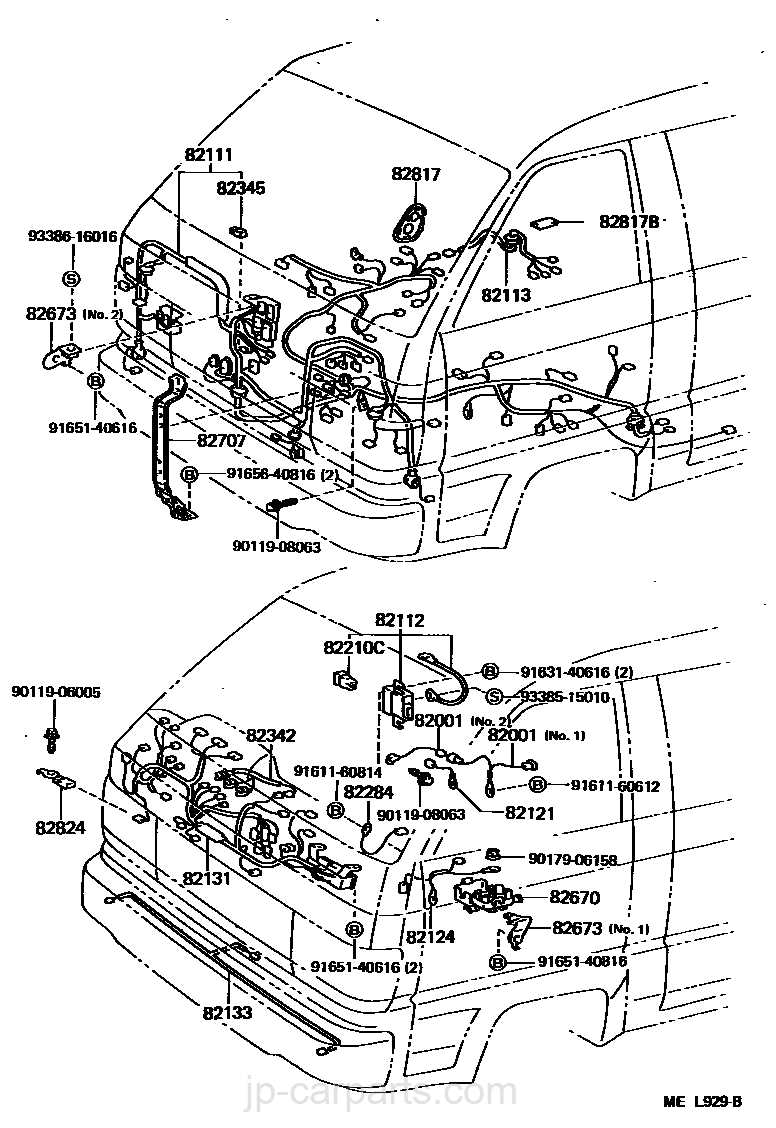 toyota liteace fuse box diagram