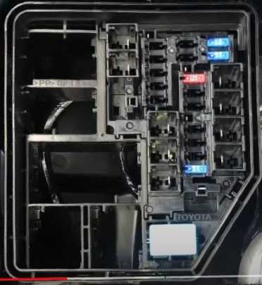 toyota rav4 2021 fuse box diagram