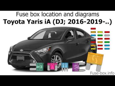 toyota yaris fuse diagram