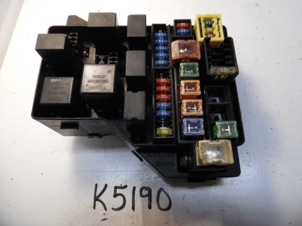 volvo v40 fuse diagram