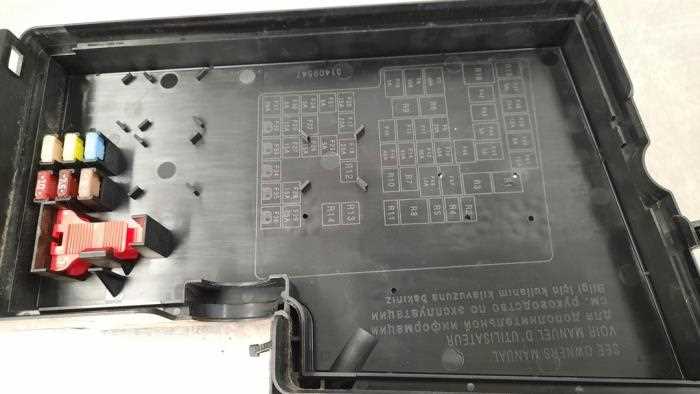 volvo v40 fuse diagram