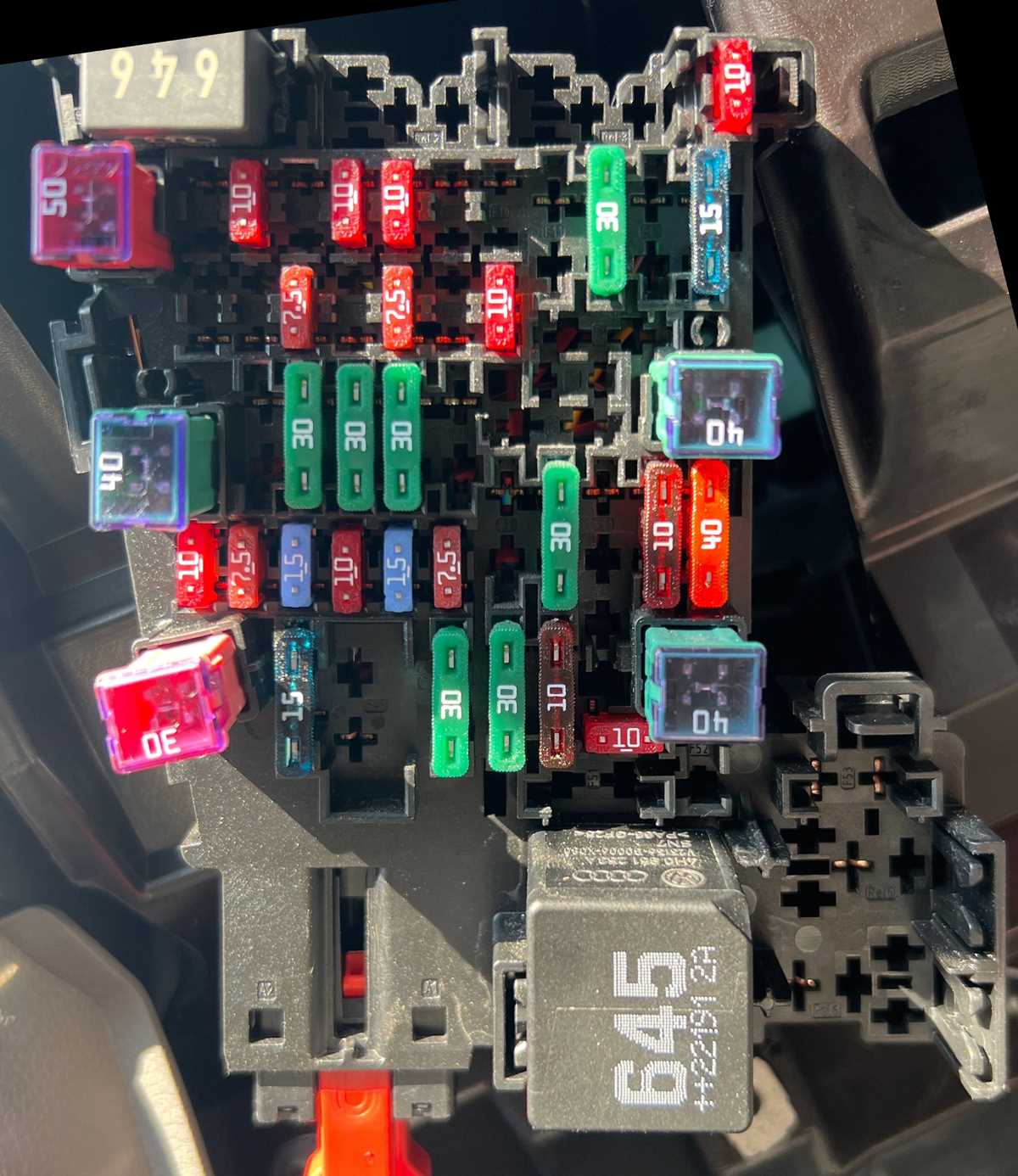 vw crafter 35 fuse box diagram