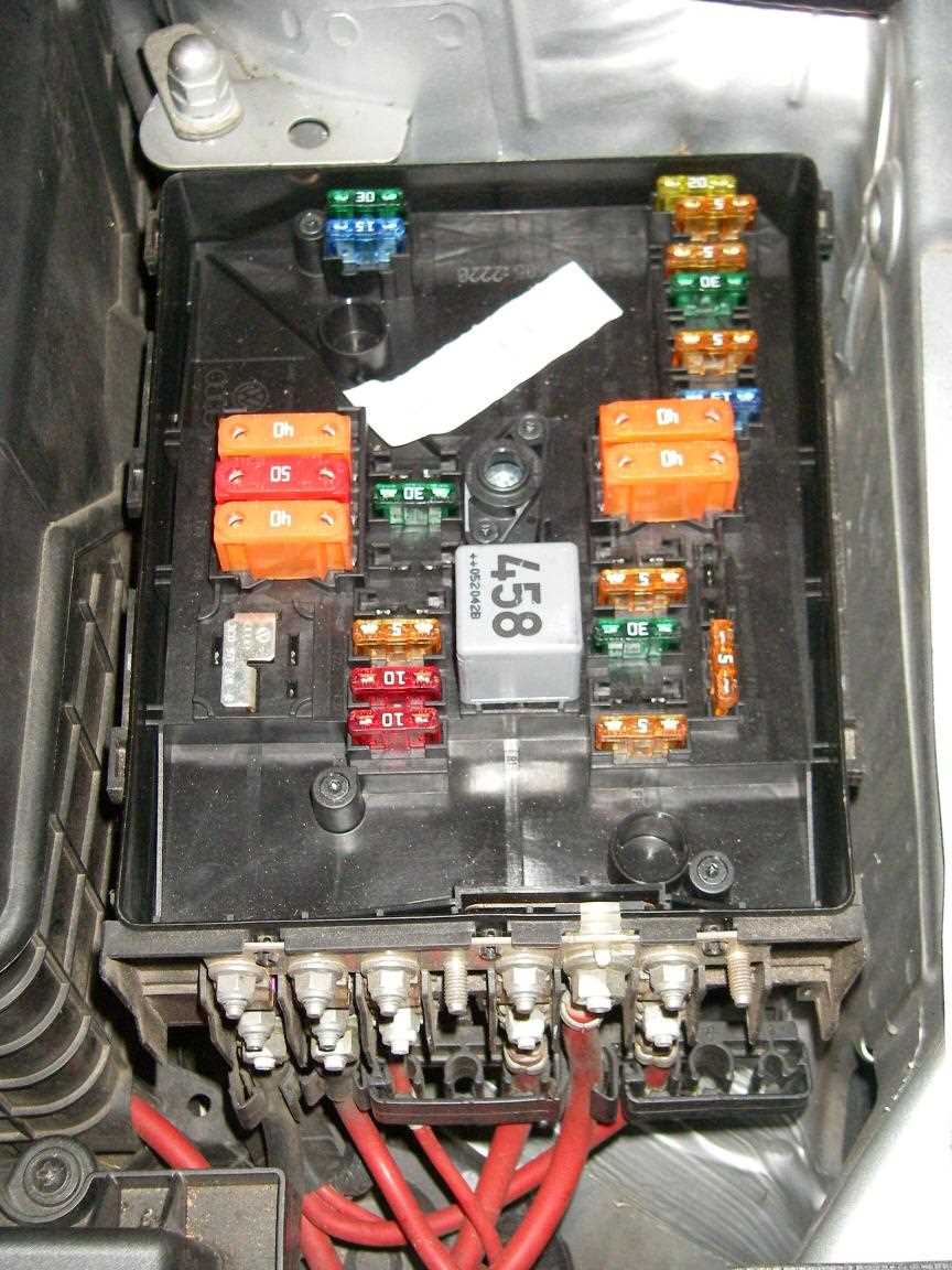 vw golf mk5 tdi fuse box diagram