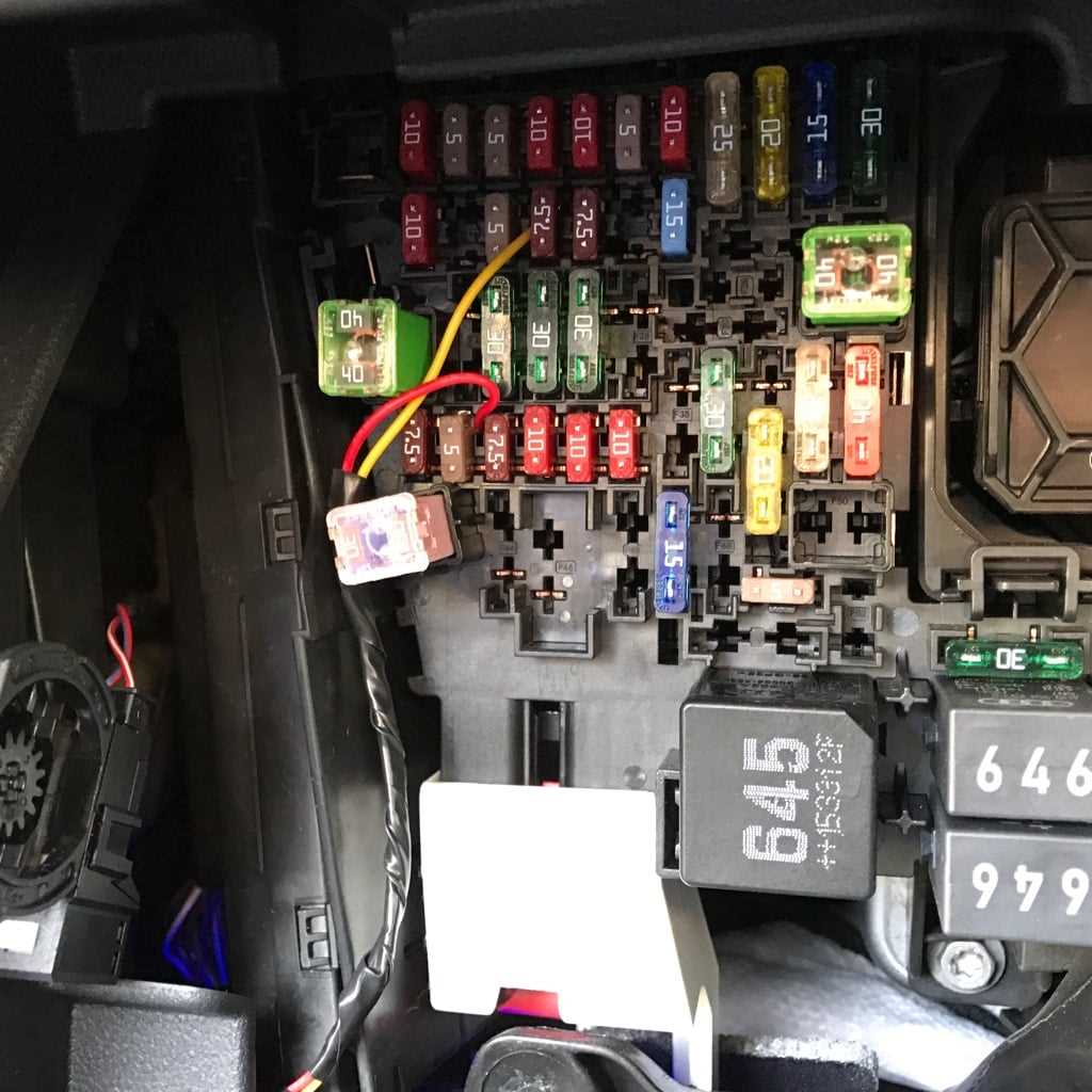 vw gti fuse diagram
