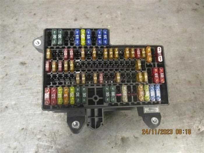 vw phaeton fuse box diagram