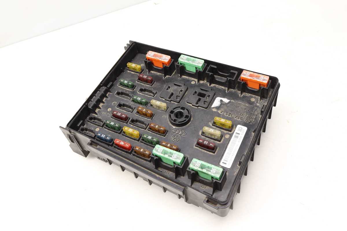 vw tiguan fuse box diagram