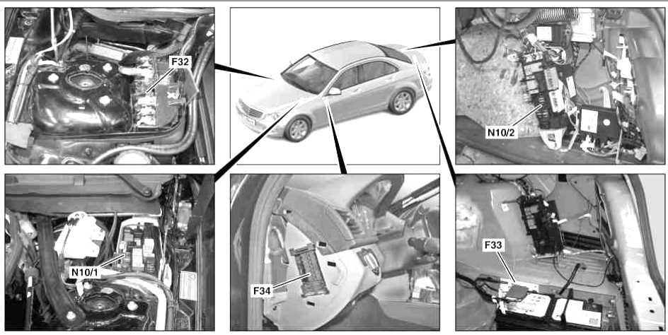 w204 trunk fuse box diagram