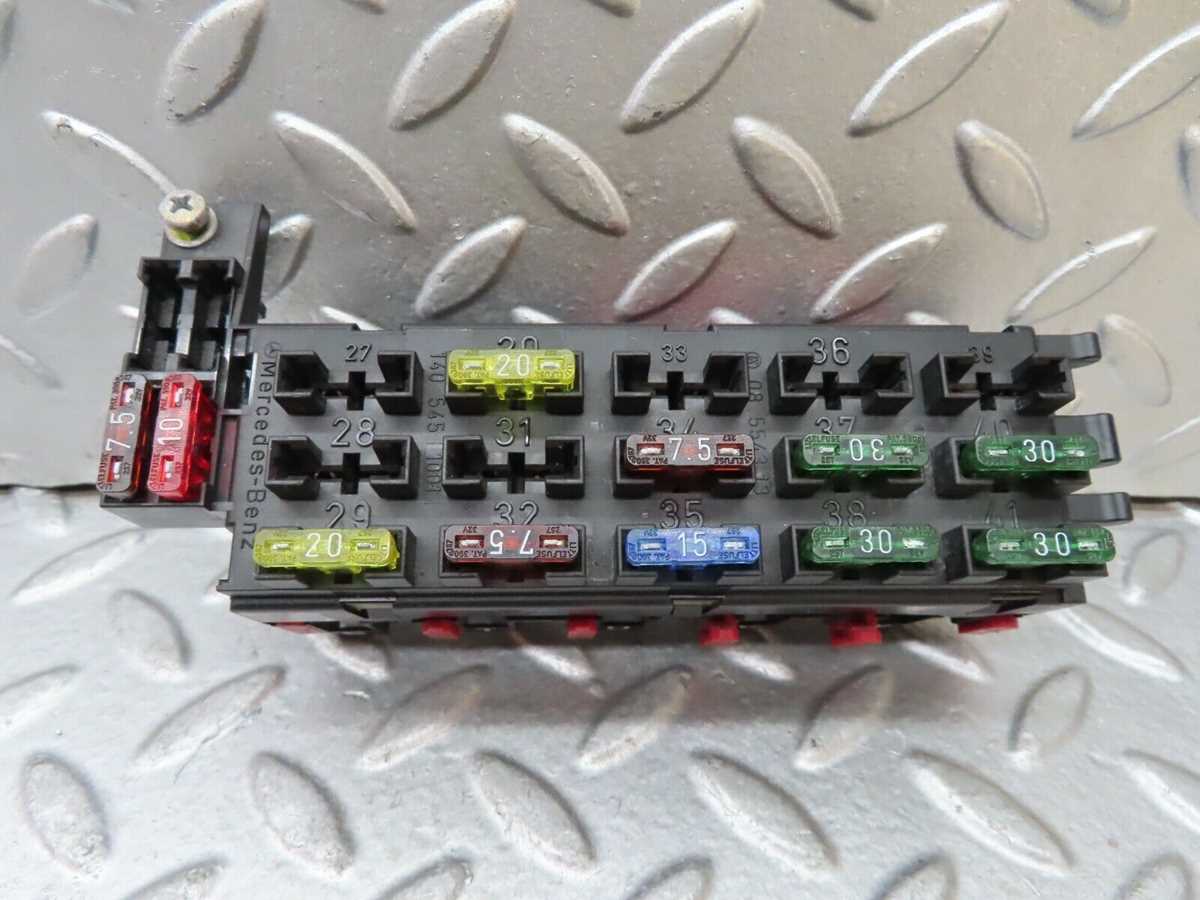 w210 fuse box diagram