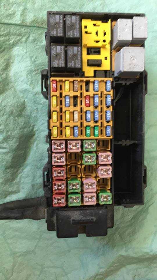 fuse panel diagram 1997 ford explorer