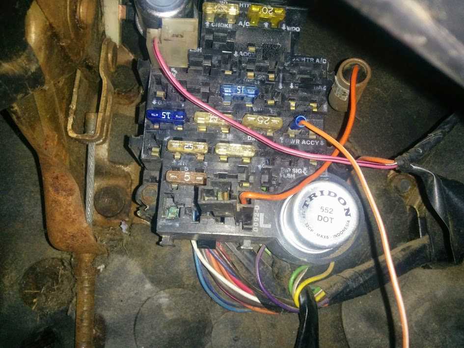 1979 chevy van fuse box diagram